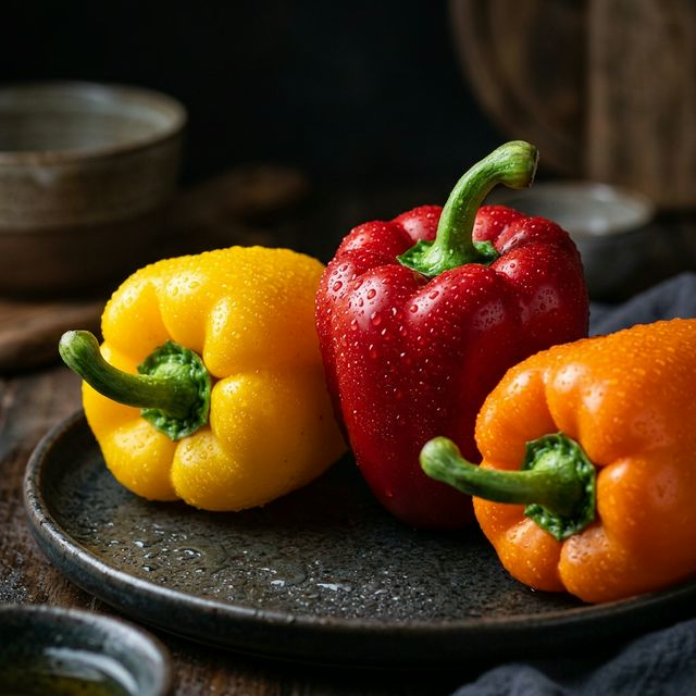 Colored Capsicum